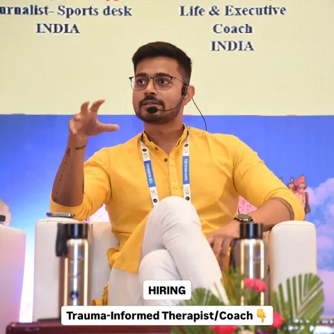 mustang_rranjan Instagram post about Recruitment for therapist or coach