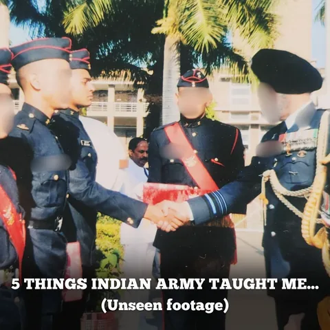 mustang_rranjan Instagram post about Army service and resilience