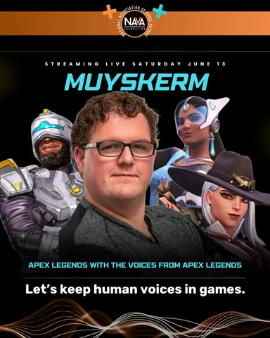 muyskerm Instagram post about NAVA Foundation fundraising livestream