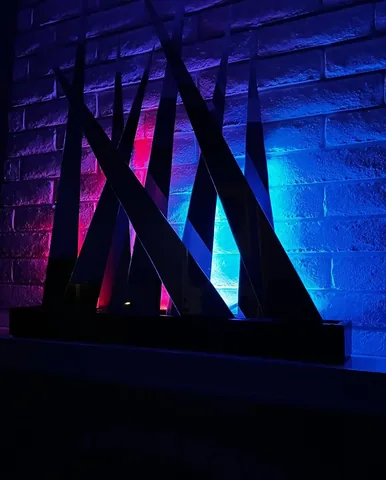 muyskerm Instagram post about Custom home artwork