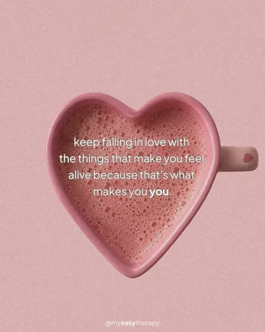 myeasytherapy Instagram post about Affectionate message