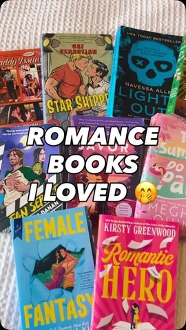 _myfictionalworld Instagram post about Romance book recommendations