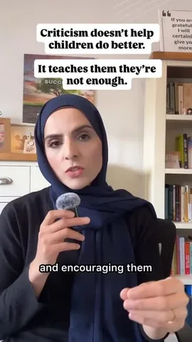 nadiaschoice Instagram post about Criticism and children’s self esteem