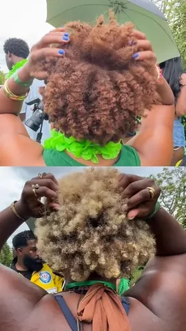 naomi.native Instagram post about Afro hairstyling