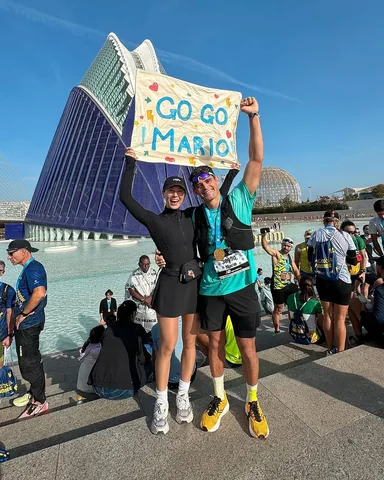 natacha.oceane Instagram post about Marathon experience