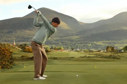 natehilltv Instagram post about Golf travel