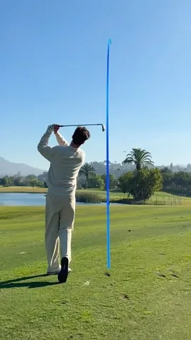 natehilltv Instagram post about Golf challenge