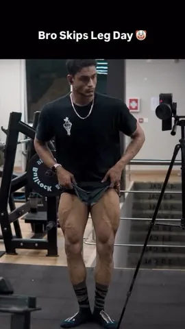 nehal.fitness_ Instagram post about Leg training