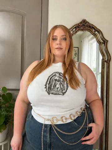 nerdycurvyandthriving Instagram post about Plus size fashion