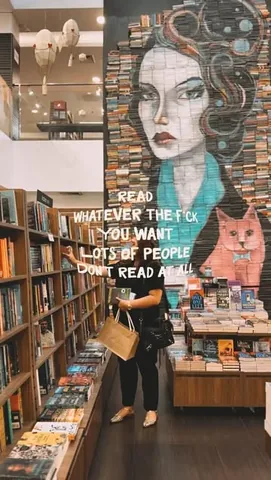nerdytalksbookblog Instagram post about Love of reading