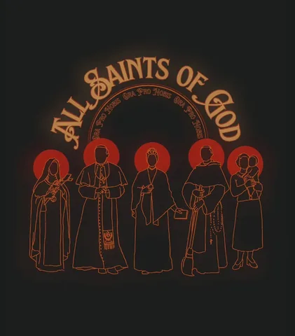 nicholelanthier Instagram post about All Saints’ Day