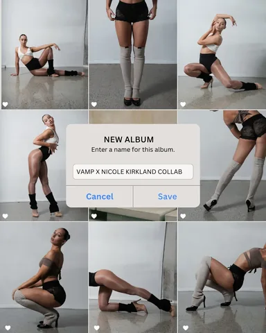 nicolekirkland Instagram post about Dance footwear product