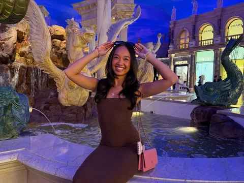 nicolelaeno Instagram post about Las Vegas visit