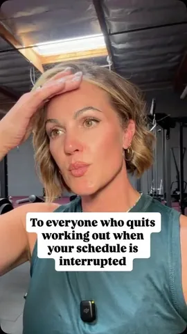 nicolemwilkins Instagram post about Maintaining training while traveling