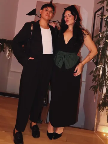 nicolettemason Instagram post about Holiday party recap