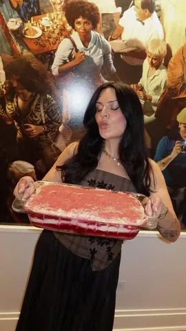 nicolettemason Instagram post about Cranberry tiramisu recipe