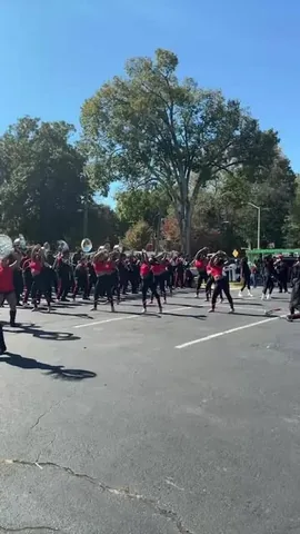 nicolevada Instagram post about University pep rally