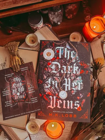 nightc0urt Instagram post about The Dark in Her Veins preview