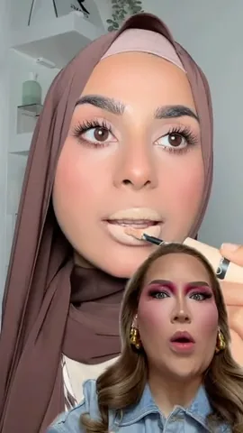 nikkietutorials Instagram post about Lip makeup technique