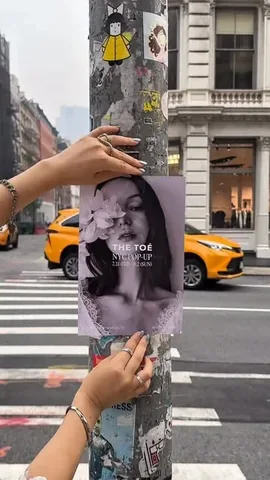 nina.new.york Instagram post about Pop up event promotion