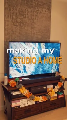 nishgames Instagram post about Studio apartment makeover