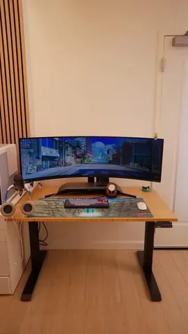 nishgames Instagram post about Gaming setup progress