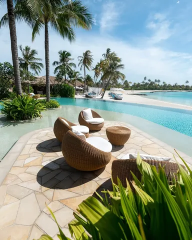 nodestinations Instagram post about Waldorf Astoria Maldives resort