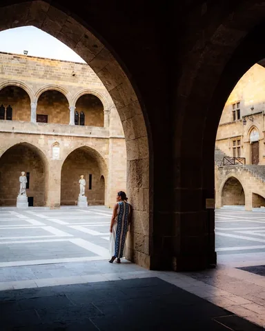 nodestinations Instagram post about Historical sites in Rhodes