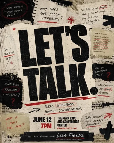 _normallydifferent_ Instagram post about Christian discussion event