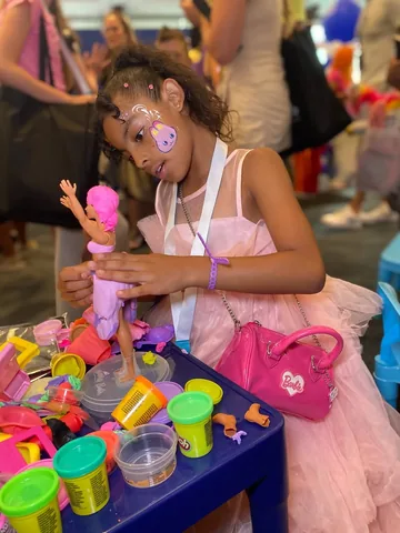 nubiaandnyima Instagram post about Toy industry event
