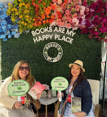 nurse_bookie Instagram post about Book festival experience