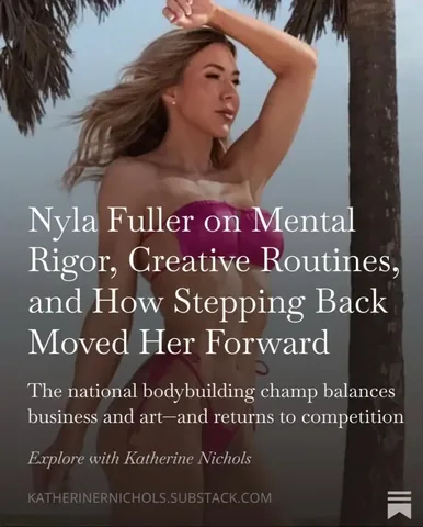 nyla.fitness Instagram post about Interview