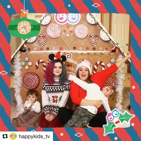 officialkittiesmamayt Instagram post about HappyKids Christmas video