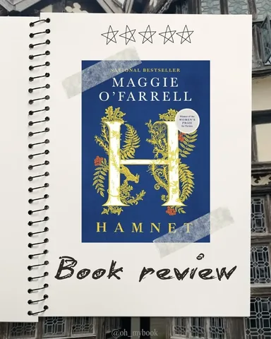 oh_mybook Instagram post about Hamnet book review