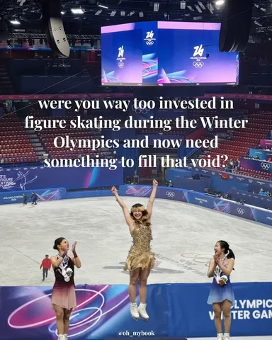oh_mybook Instagram post about Figure skating fiction recommendation
