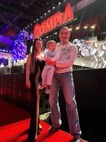 oksanagrishina Instagram post about Family at Olympia