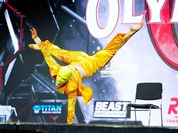 oksanagrishina Instagram post about Fitness competition performance