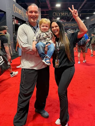 oksanagrishina Instagram post about Family at Olympia