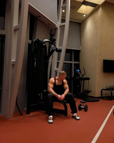 oliverforslin Instagram post about Home fitness