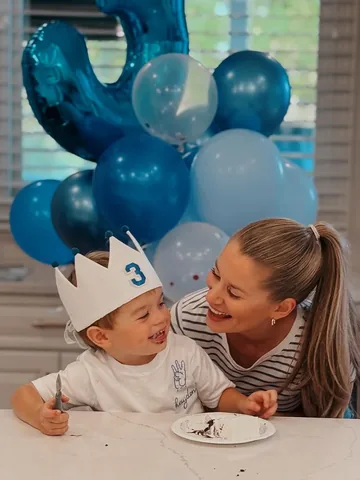 oliviarink Instagram post about Child birthday