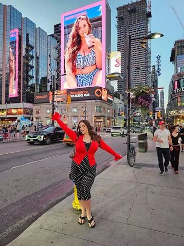 oliviasworld95 Instagram post about Billboard appearance