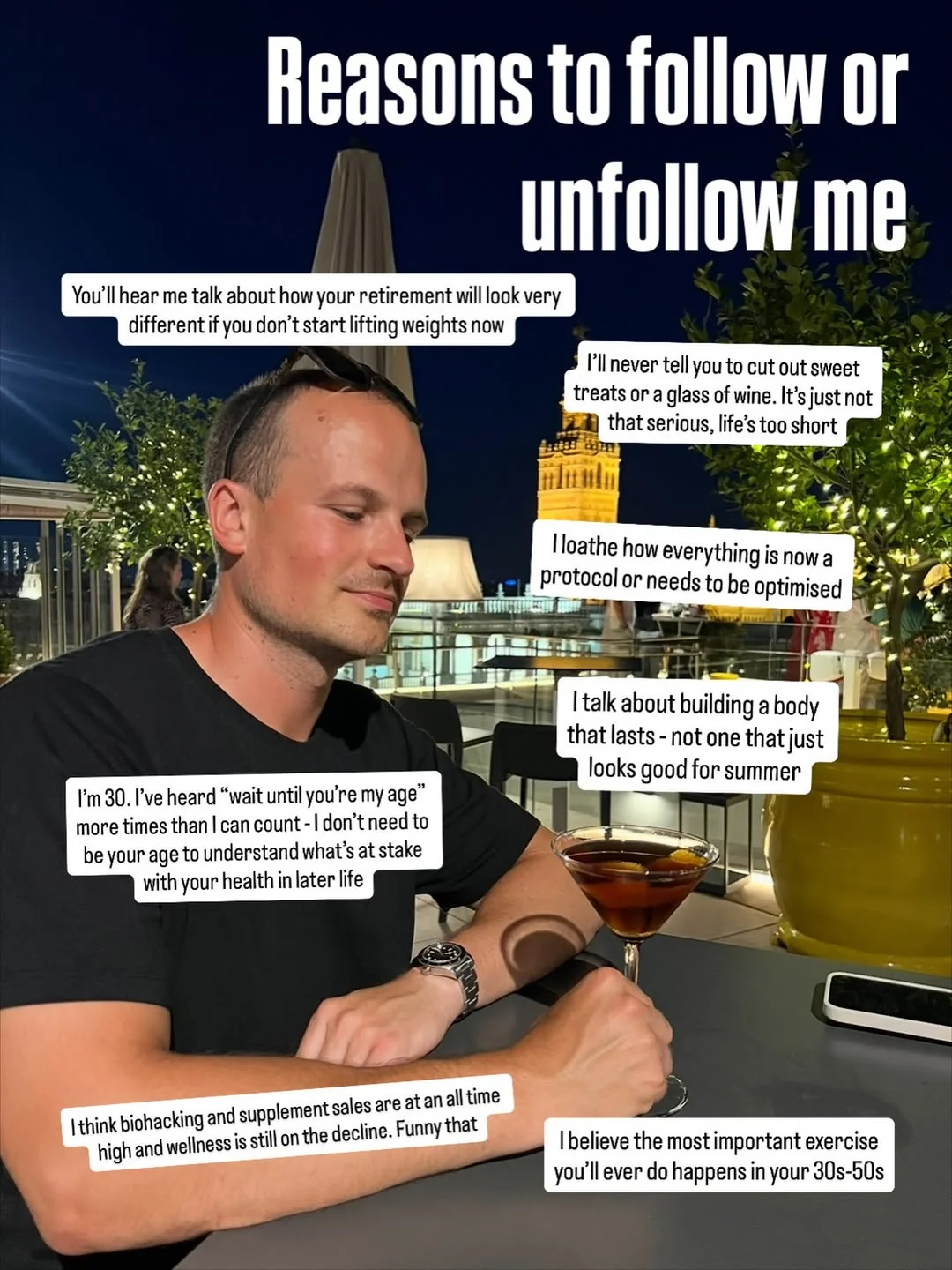 olliethompsonhealth Instagram post about Midlife health improvement