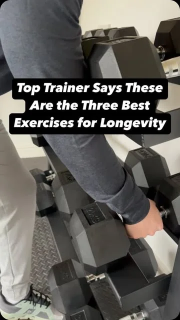 olliethompsonhealth Instagram post about Longevity exercises