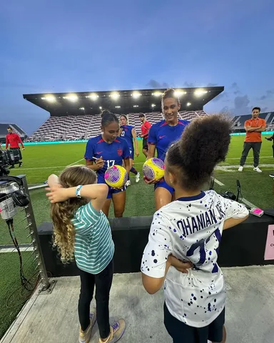 olympiaohanian Instagram post about United States soccer