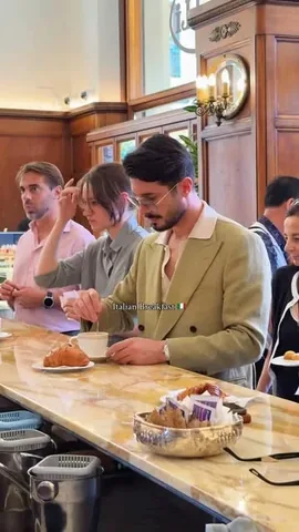 omarspaneshi Instagram post about Italian breakfast