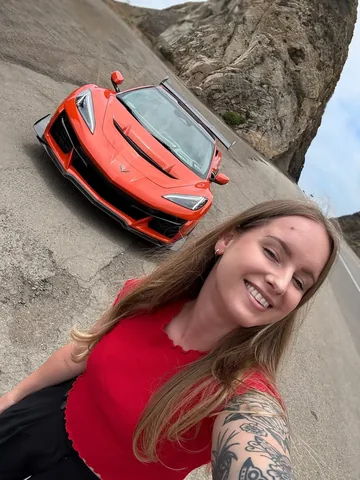 omgitsfirefoxx Instagram post about Corvette ZR1