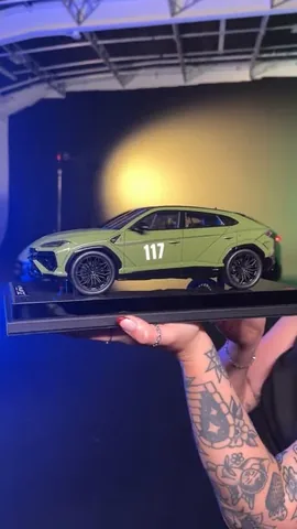 omgitsfirefoxx Instagram post about Lamborghini Urus SE Master Chief Edition