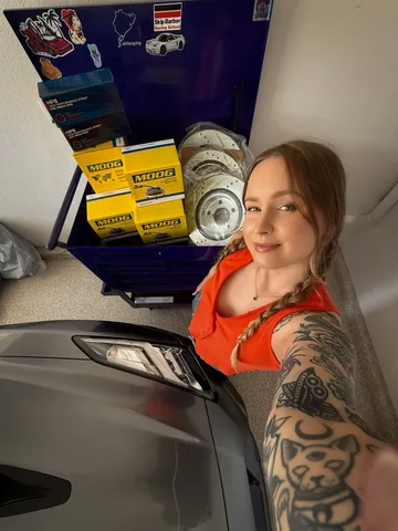 omgitsfirefoxx Instagram post about Personal update and Corvette maintenance