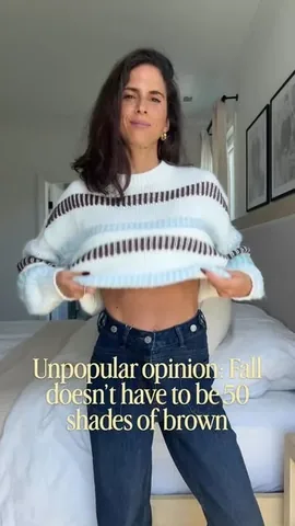 oncloudriley Instagram post about Fall sweaters