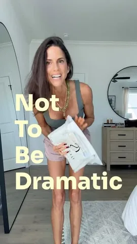 oncloudriley Instagram post about Wrinkle free pants review